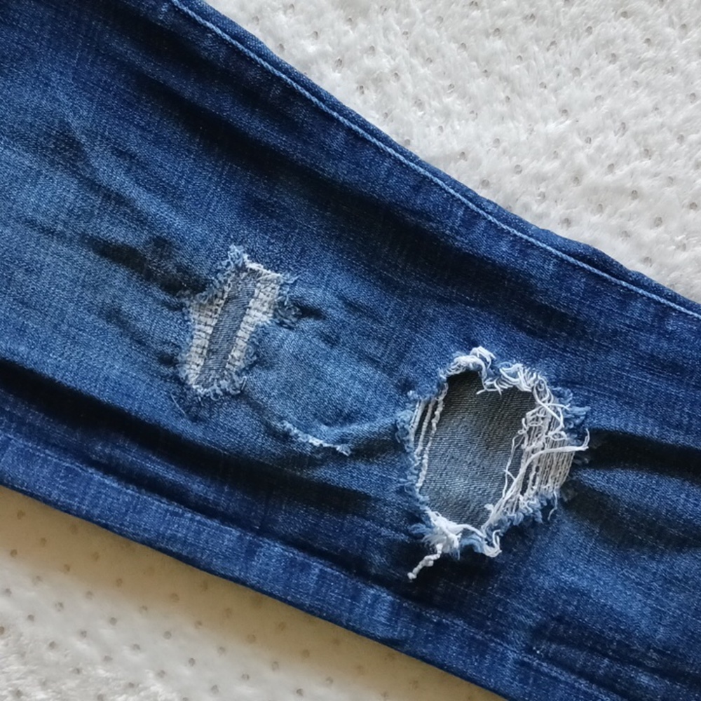 American Eagle distressed next level Stretch Jeans size 30 - Picture 15 of 16
